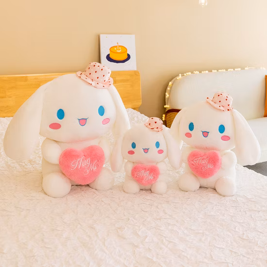 Super Cute Cute Plush Toy Rabbit Throw Pillow Money Rabbit Cushion Girl Doll Rag Doll Birthday Gift Lumbar Cushion