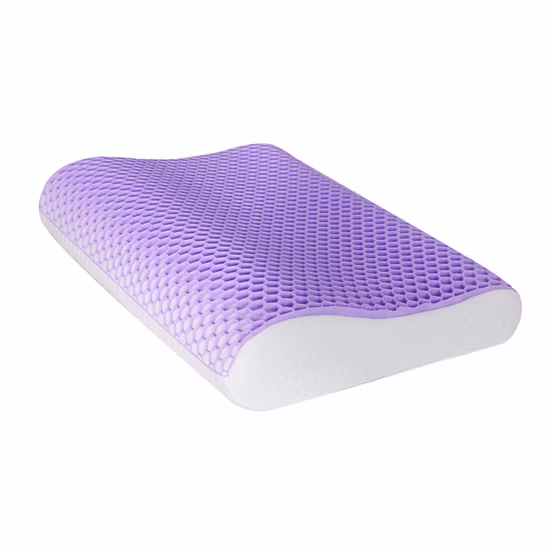 Cooling Gel TPE Memory Foam Pillow Shredded Memory Foam Pillow in Bed for Hot Sleepers